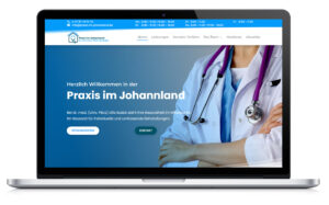 Professionelle Webseiten und Homepages Für Arztpraxen erstellen lassen - Praxis im Johannland
