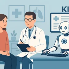 KI Arztpraxis und Assistent - 321 MED Software in moderner Praxis