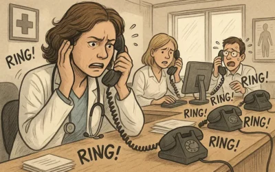 Telefonstress in der Arztpraxis – Ursachen, Folgen & digitale Lösungen mit 321 MED